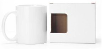 White Sublimation Mugs with...